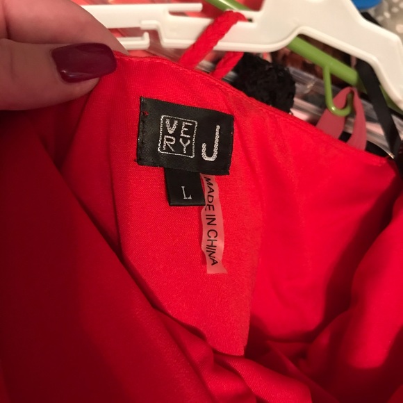 One Shoulder Ruffle Dress - Picture 2 of 2